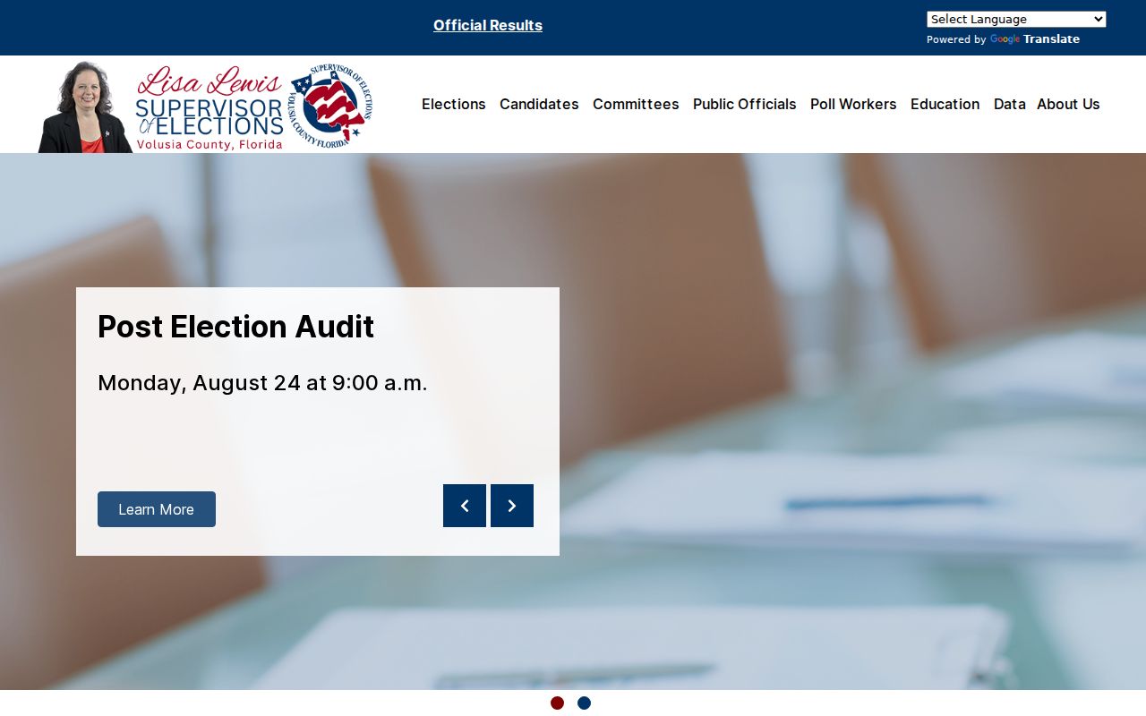 DeLand residents directory voter services gateway