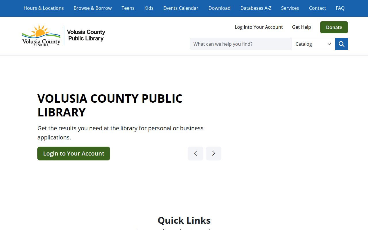 DeLand residents directory Volusia County library research