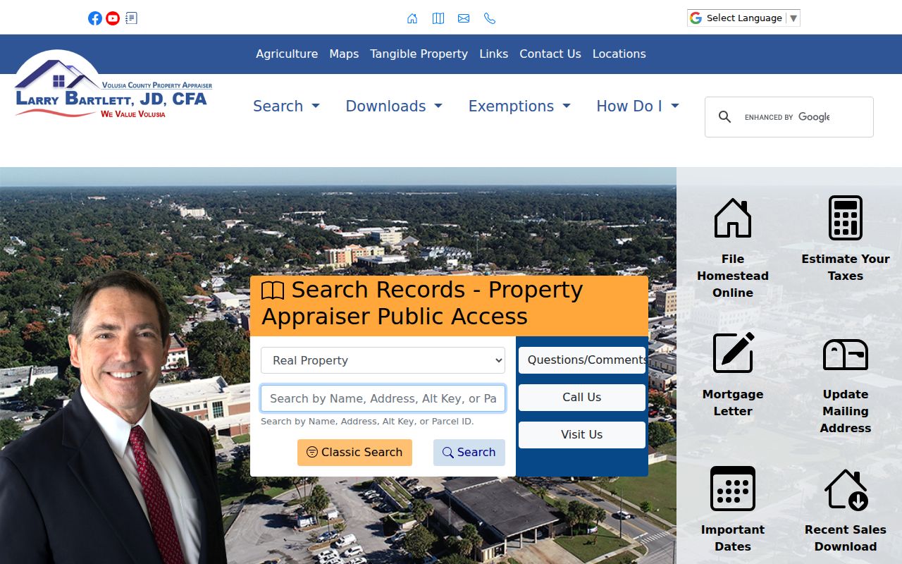 DeLand residents directory property owner search
